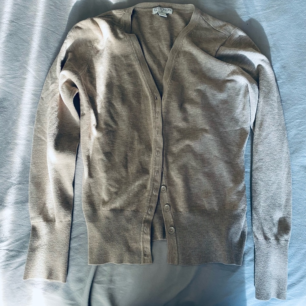 Beige Cotton On Cardigan